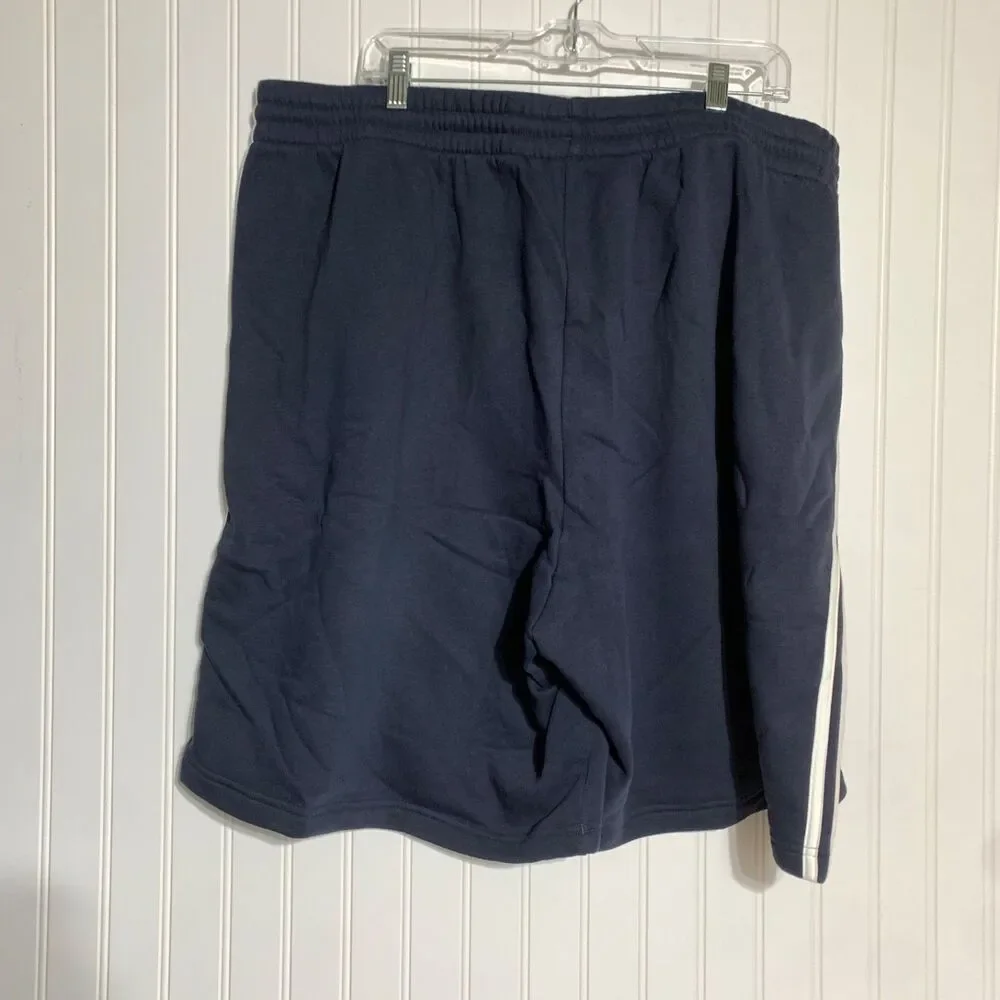 Adidas Shorts Mens 3XLT Training Soccer Running knit‎ Fleece Sweat Shorts